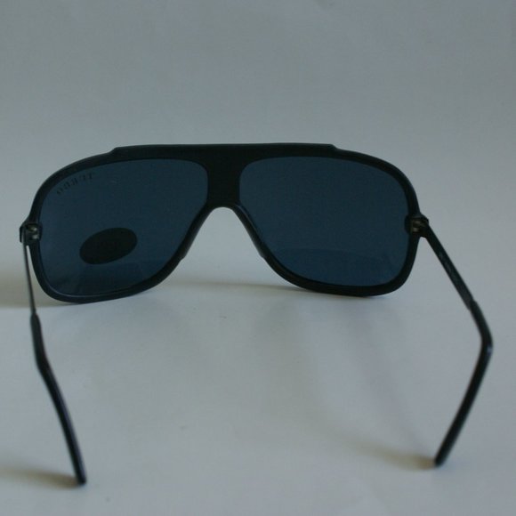 NWT TruVintage Combo frame "turbo" logo Navigator style smoke lens Sunglasses - Picture 4 of 5